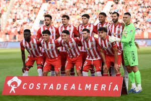 Once del Almería ante el Zaragoza