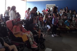 Alumnos del Centro de Educación Especial Princesa Sofía