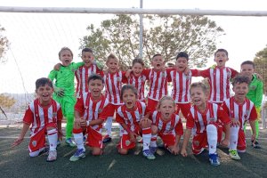 Pura alegría para los jugadores del Almería creciendo en una gran cantera.