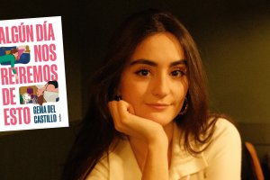 La guionista y escritora almeriense Gema del Castillo y su novela ‘Algún día nos reiremos de esto’.