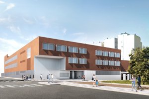 Esquema virtual del futuro edificio del IES Las Marinas.