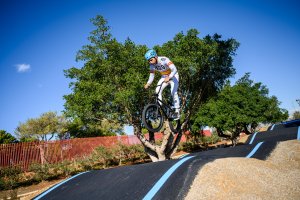 Imagen de un circuito de BMX