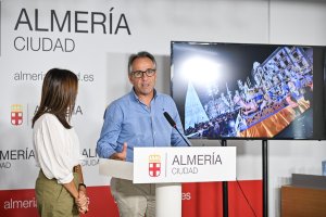 Sacramento Sánchez, portavoz del equipo de Gobierno municipal y Juan José Segura, concejal de Agua