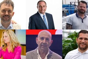 Juan Bartolomé Escobar, Manuel Escánez, Antonio Vicente, María Zamora, Antonio Bretones y Joaquín Soriano, galardonados en los V Premios Economía Sostenible.