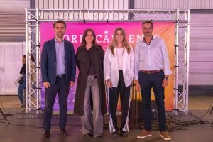 Autoridades en la 'Burguer Cup'