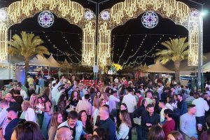 Lleno absoluto en la Feria de Huércal-Overa.