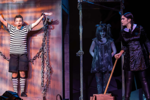 Un momento del musical ‘Jueves y Familia’.