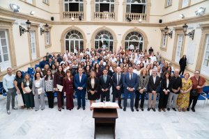 Acto de toma de posesión de más de 100 empleados de la Diputación de Almería.