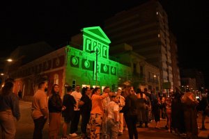 Colas en el Teatro Apolo para asistir al pasaje del terror ‘Penitencia’