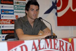 Natalio llegó como goleador de Segunda desde el Castellón al Almería.