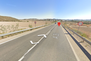 Accidente en la A-350 en Pulpí.