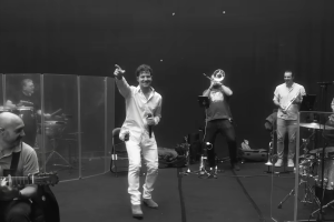 David Bisbal durante los preparativos de su nueva gira 'Todo es posible en Navidad'.