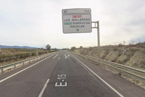 Salida 704 de la autovía del Mediterráneo.