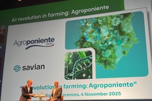 El CEO de Agroponiente, Imanol Almudí, en su participación en el Lisbon Agriconferences 2025.