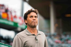 El entrenador del Almería ha pasado página con el tema Lopy.