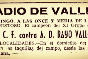 Estadio de Vallecas.