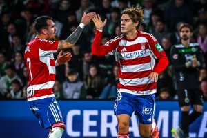 Jorge Pascual lleva anotados tres goles en LaLiga y dos en la Copa del Rey.