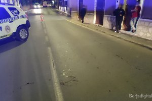 Lugar en el que se produjo el atropello.