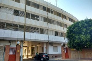 Comandancia de la Guardia Civil de Almería donde han permanecido los detenidos del Caso Mascarillas