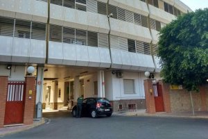 Comandancia de la Guardia Civil de Almería donde han estado los detenidos del Caso Mascarillas.