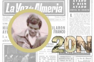 “Vivía en La Molata (Albox) y estudiaba en Instituto Cardenal Cisneros y allí nos dieron la noticia, aunque muchos lo sabíamos por la tele”.