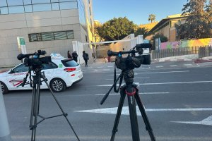 Expectación en el Palacio de Justicia de Almería
