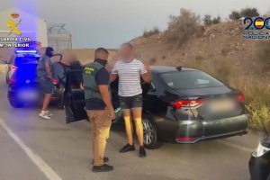 Imagen de archivo de una operación conjunta de Guardia Civil y Policía Nacional en Almería