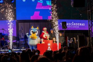 Encendido de luces en el Centro Comercial Torrecárdenas