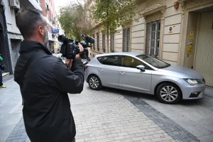 Llegada de la UCO a Diputación de Almería.
