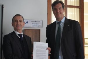 Pablo Venzal y Juanjo Salvador, del PP.