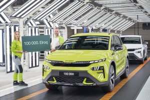 Škoda Auto ha fabricado 100.000 unidades del SUV compacto totalmente eléctrico.