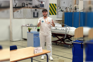 Leo Quesada, alumno del IES Albaida.