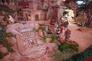Detalle del Belén Monumental ya inaugurado en El Ejido.