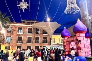 Mercadillo navideño de Pulpí, en la provincia de Almería