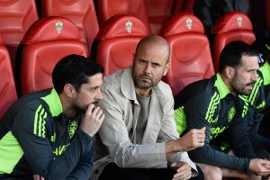 Miguel Ángel Ramírez en Almería en su último partido en LaLiga.