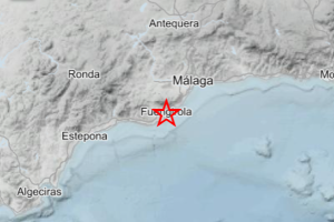 Epicentro del temblor de tierra de este viernes