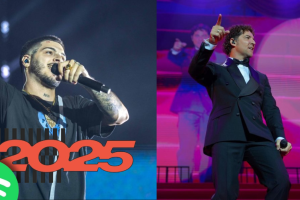 Los cantantes RVFV y David Bisbal, los almerienses más escuchados.