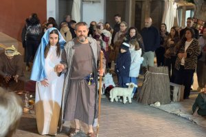 El Belén viviente de Gádor durante las pasadas Navidades.