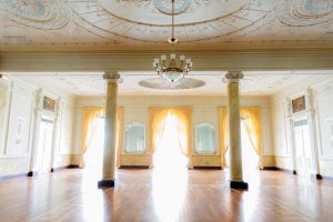 El magnífico Salón Noble del Círculo Mercantil.