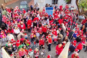 Un momento de la Navidad en Los Gallardos.