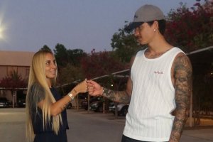 La última foto que subió Darwin Núñez a su Instagram con su pareja, la almeriense Lorena Mañas.