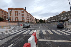 Así ha quedado la nueva Avenida del Mediterráneo en su tramo recién abierto al tráfico.