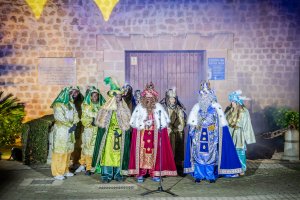 Imagen de archivo de Melchor, Gaspar y Baltasar en un municipio de Almería.