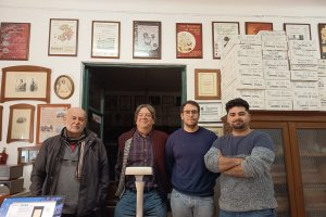 Equipo multidisciplinar que ha comenzado la digitalización y estudio de los cuadernos.