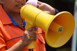 ASAJA y COAG, de Almería, se unen a las movilizaciones del 29-E concentrándose ante la Subdelegación del Gobierno