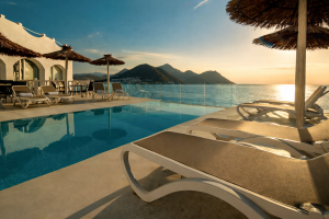 Las espectaculares vistas de uno de los alojamientos.