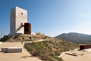 El recientemente restaurado castillo de Huércal-Overa.