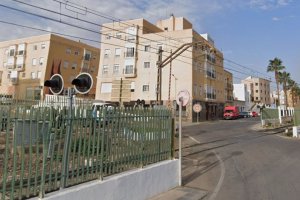 Paso a nivel en Gádor.