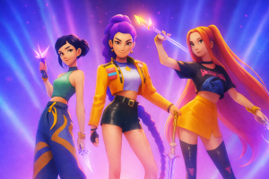 Zoey, Rumi y Mira, Las Guerreras K-pop.