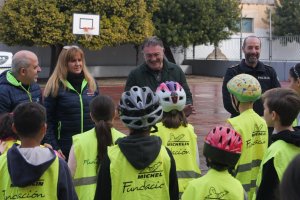 'Kilómetros seguros' en el CEIP Celia Viñas.